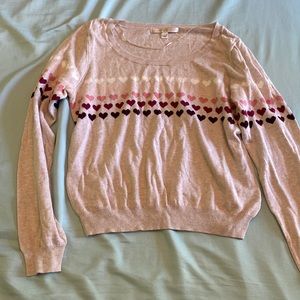Lauren Conrad Heart Sweater